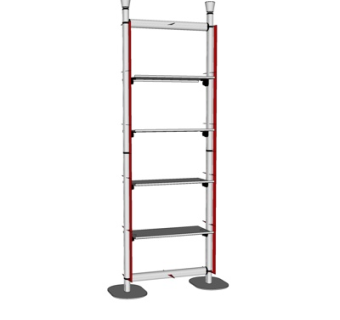 现代展示架su模型