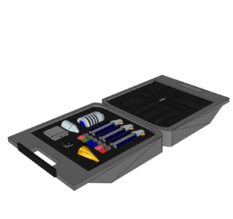 现代医疗器械su模型