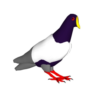 现代小鸟su模型