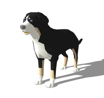 现代小狗su模型