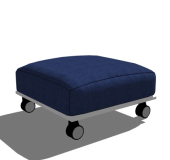 现代凳子su模型