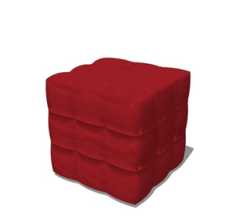 现代凳子su模型