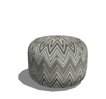 现代凳子su模型