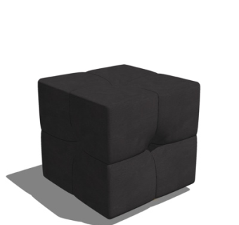 现代凳子su模型