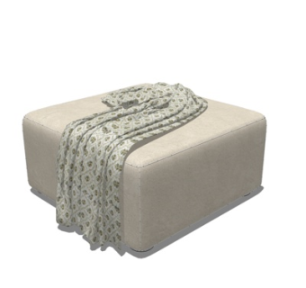 现代凳子su模型