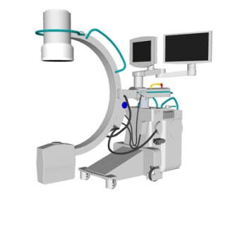 现代医疗器械su模型