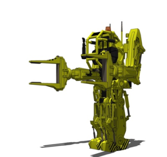 现代变形金刚玩具su模型
