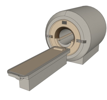 现代医院CT设备su模型