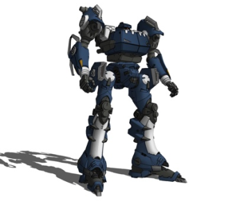 现代变形金刚玩具su模型