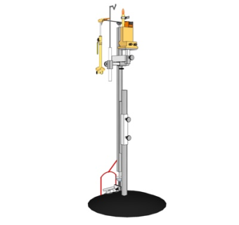 现代医用点滴架su模型