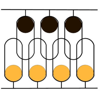 现代金属屏风su模型