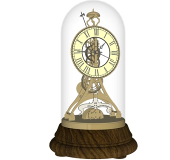 工业风时钟su模型