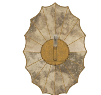 欧式金属壁灯su模型