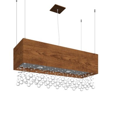现代水晶吊灯su模型