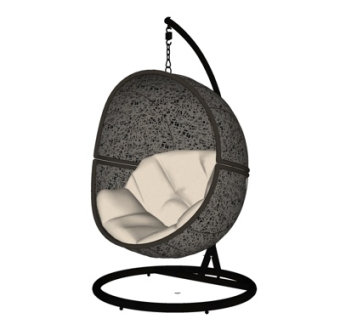 现代休闲吊椅su模型