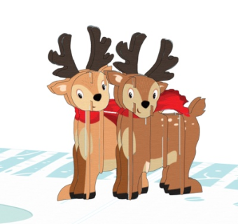 北欧装饰摆件su模型