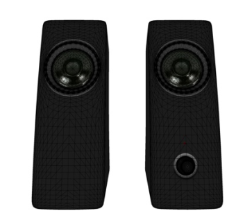 现代音响su模型