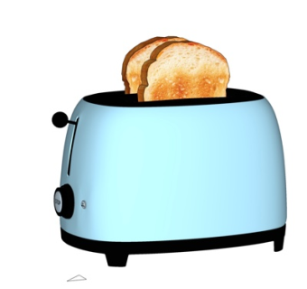 现代烤面包机su模型