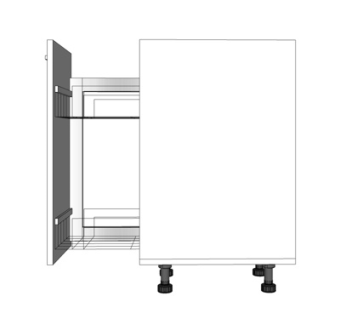 现代实木碗柜su模型
