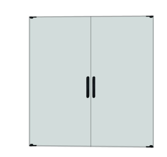 现代实木衣柜su模型