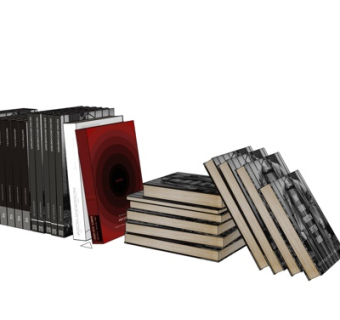 现代书籍su模型