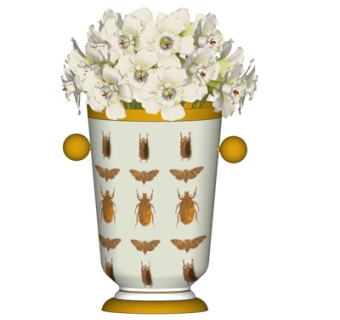 现代花瓶花卉su模型