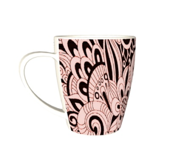 现代陶瓷水杯su模型