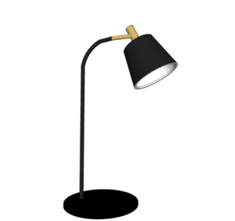 现代金属台灯su模型