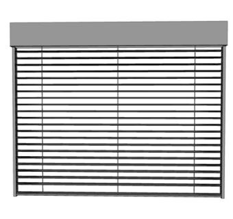 现代百叶窗窗帘su模型