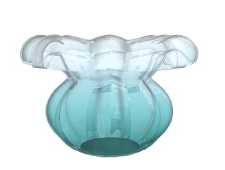现代<em>玻璃花瓶</em>su模型