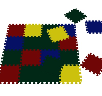 现代儿童拼板玩具su模型