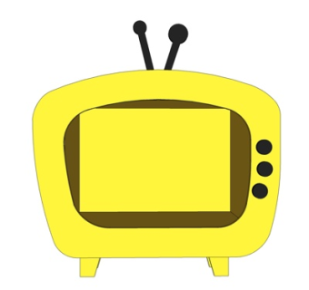 现代儿童玩具电视机su模型