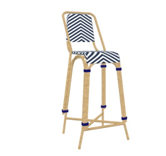 现代吧台椅su模型