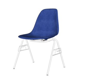 现代布艺单椅su模型