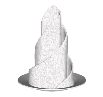 现代餐巾su模型