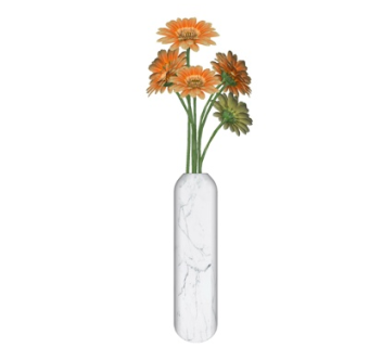 现代花瓶花卉su模型