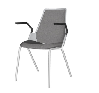 现代布艺单椅su模型