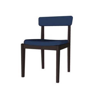 现代布艺单椅su模型