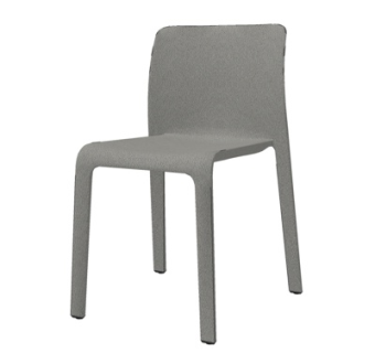 现代塑料单椅su模型