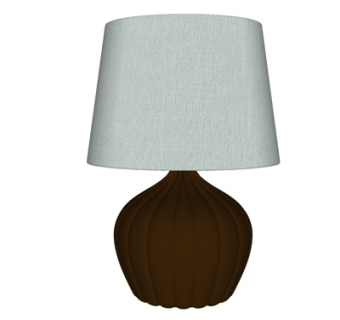 现代简约台灯su模型