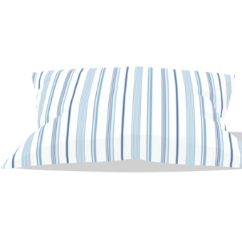 现代布艺枕头su模型