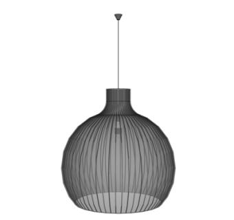 工业风金属吊灯su模型