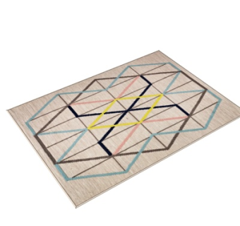 现代布艺地毯su模型