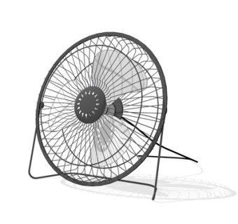 现代风扇su模型