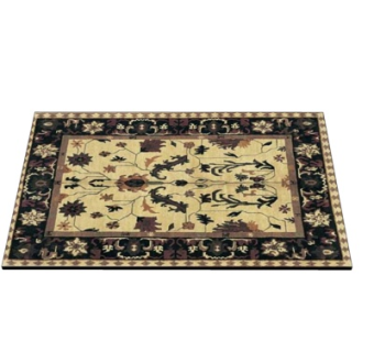 欧式布艺地毯su模型