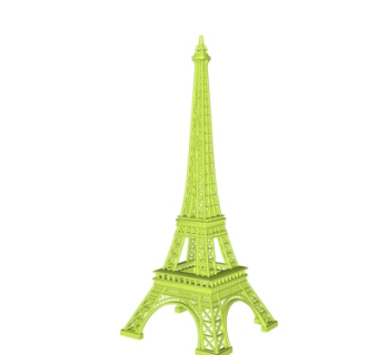 现代铁塔摆件su模型