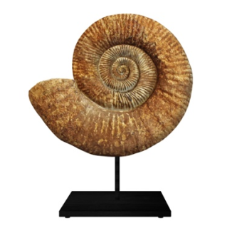 现代蜗牛壳雕塑摆件su模型