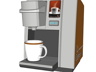 现代<em>咖啡机</em>su模型