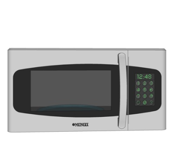 现代微波炉su模型