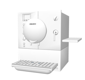 现代咖啡机su模型